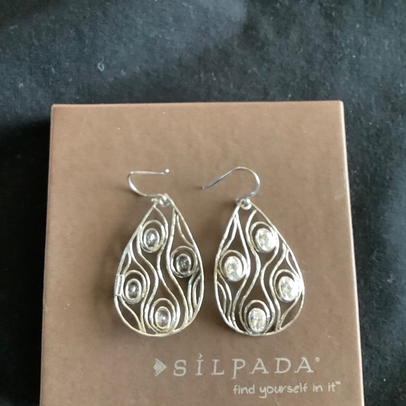 Silpada Orion teardrop earrings - Picture 1 of 1